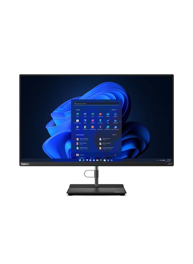 ThinkCentre Neo 30a AIO With 27-Inch Display, Core i7-1260P Processor/16GB RAM/512GB SSD/Intel XE Graphics/Windows 11 Pro English Raven Black