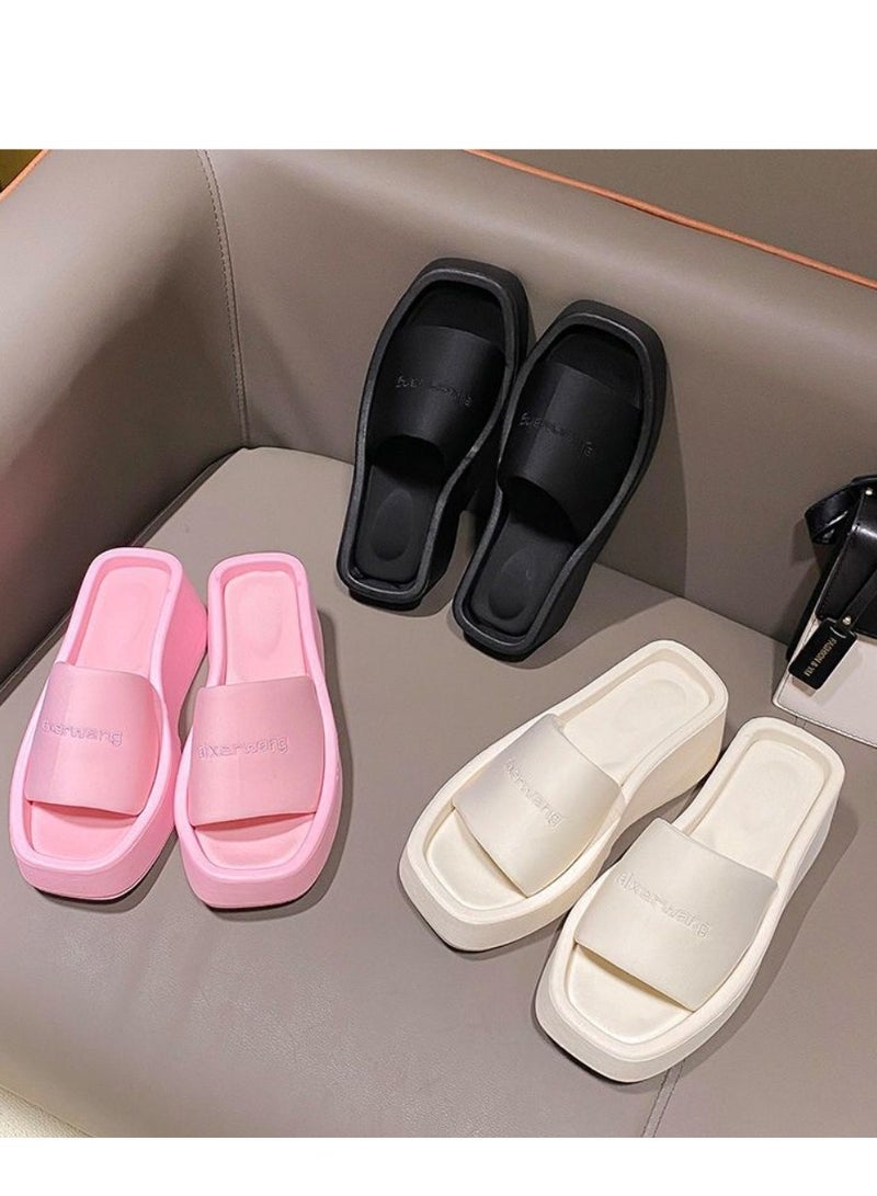 Ladies Design Comfortable Thick Soled Sandals