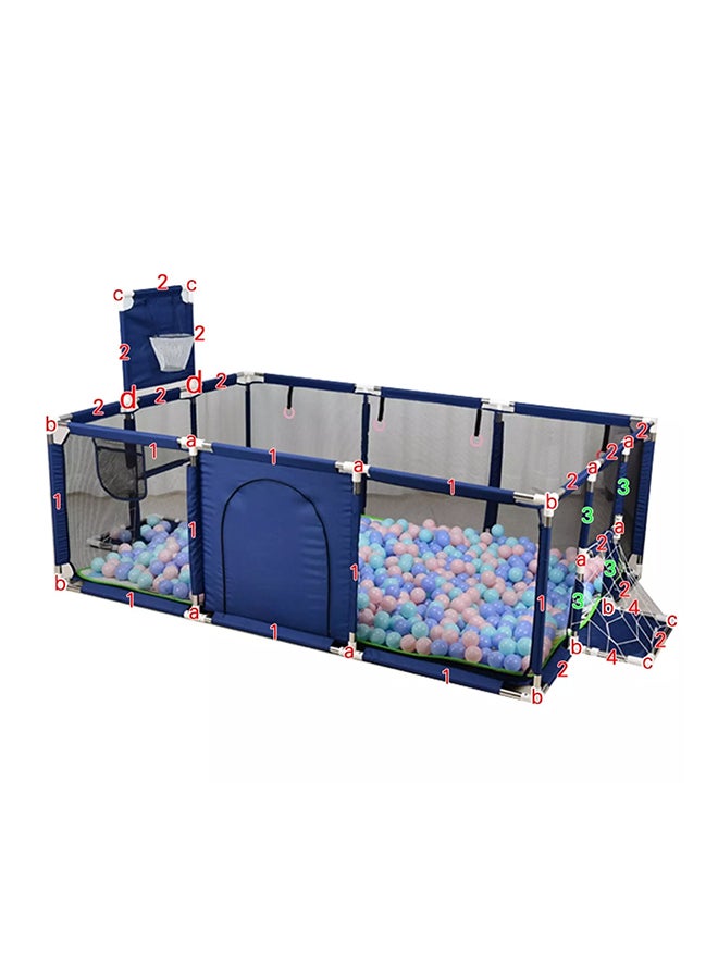 Foldable Playpen Activity Center Room Tent Durable Sturdy Made Up With Premium Quality, Upto 12 Months 128x107x128cm