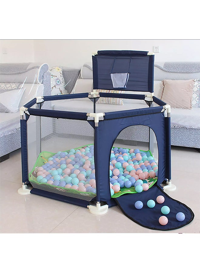 Foldable Playpen Activity Center Room Tent Durable Sturdy Made Up With Premium Quality, Upto 12 Months 128x107x128cm