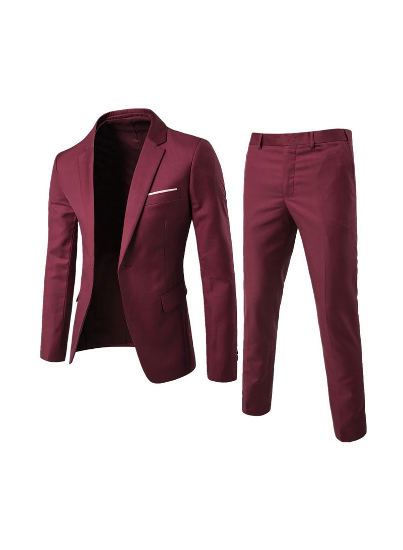 New Slim Fit Suit Set