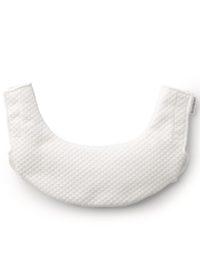 Tencel Teething Bib For Baby Carrier One White