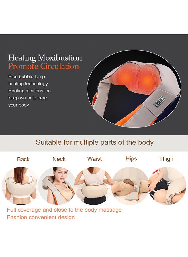 Electric Back Massager With Deep Neck Kneading Tissue Massage