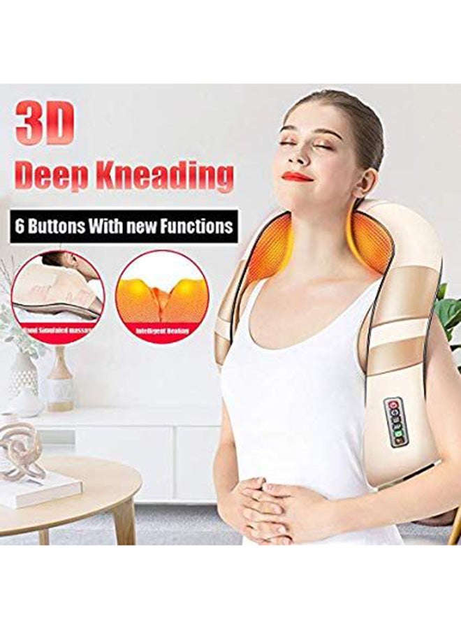 Electric Back Massager With Deep Neck Kneading Tissue Massage