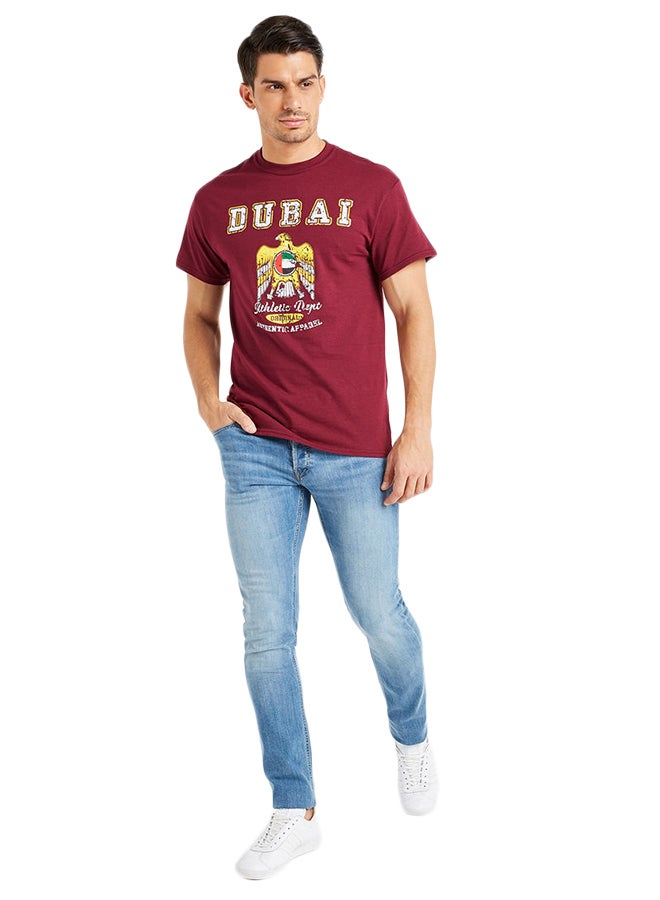Graphic T-Shirt Maroon