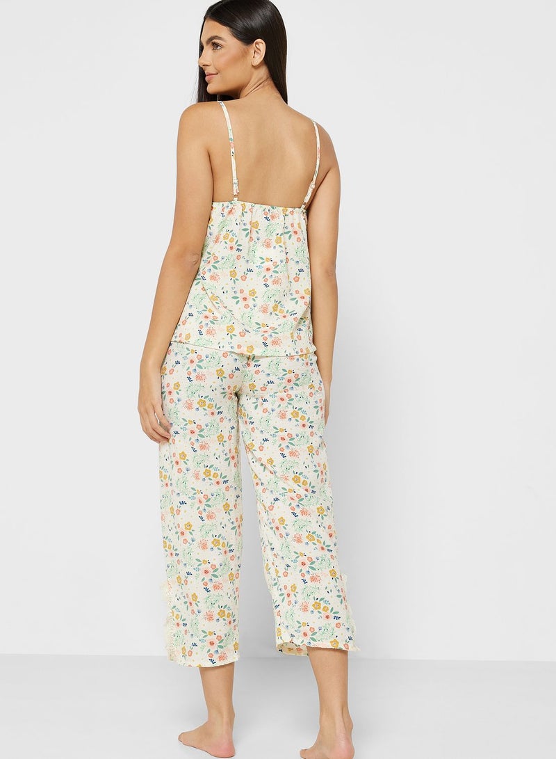 All Over Print Pyjama Set