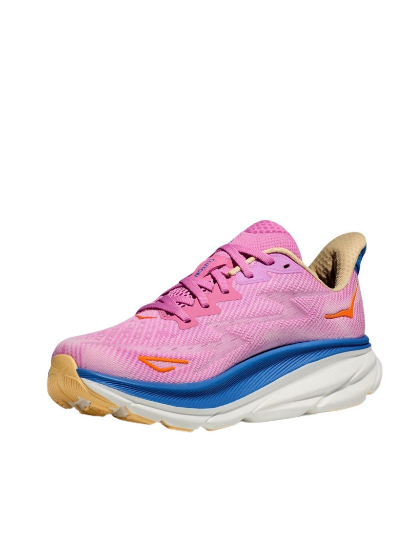 Hoka Outdoor Running Sneakers Pink/Blue/Purple