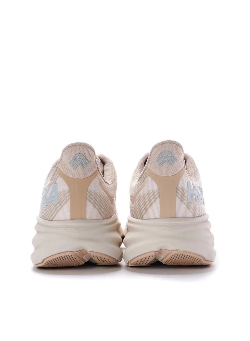 HOKA Outdoor Running Sneakers Beige/Cream