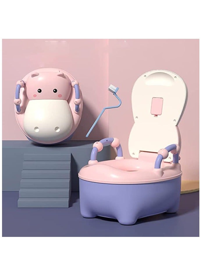 Realistic Potty Training Seat Toddler Potty Chair with Soft Seat