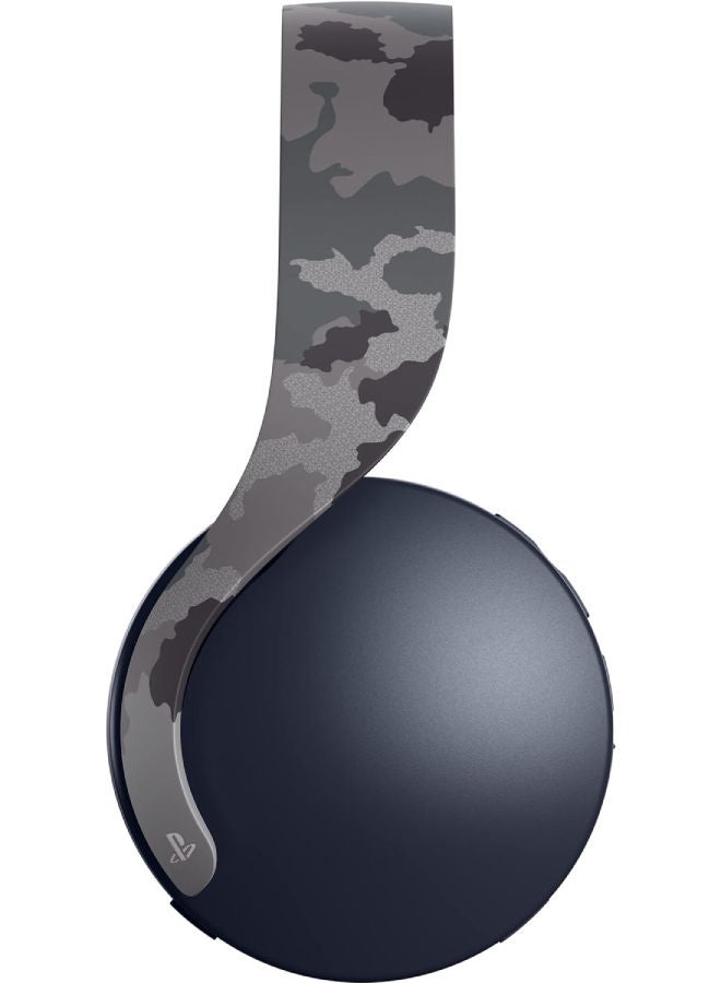 PULSE 3D Wireless Headset - Gray Camouflage