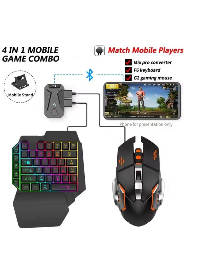 Mix Pro PUBG Controller Gaming Keyboard Mouse Converter