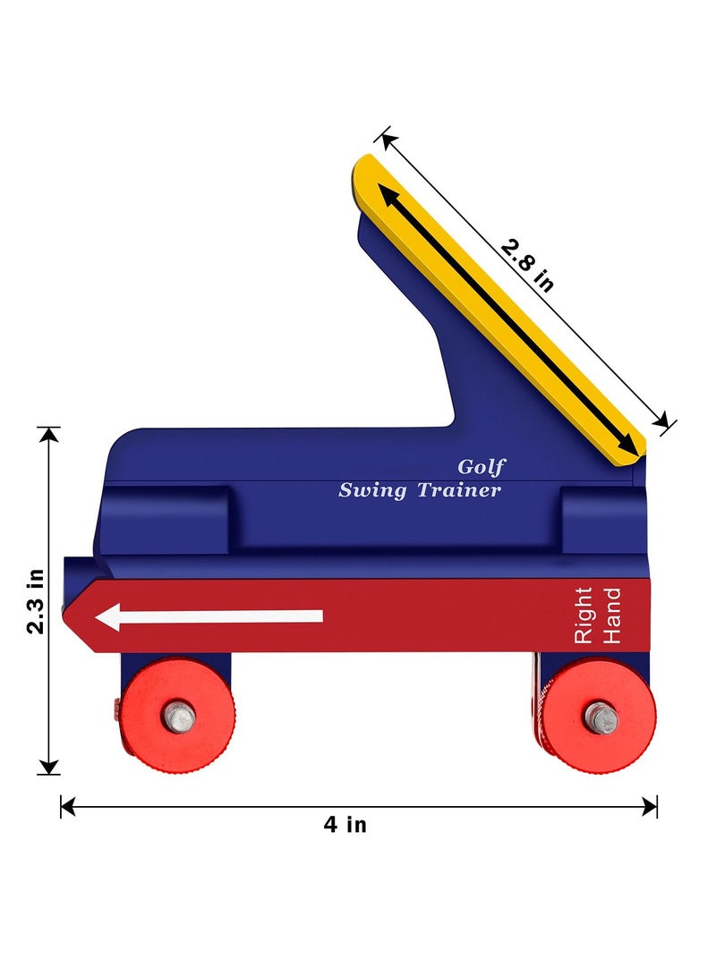 Golf Swing Precision Trainer - Instant Swing Feedback - Guides The Golfer Along The Desired Swing Path| Improved Accuracy | Enhanced Stability - Golf Training Aid for Beginners and Pro