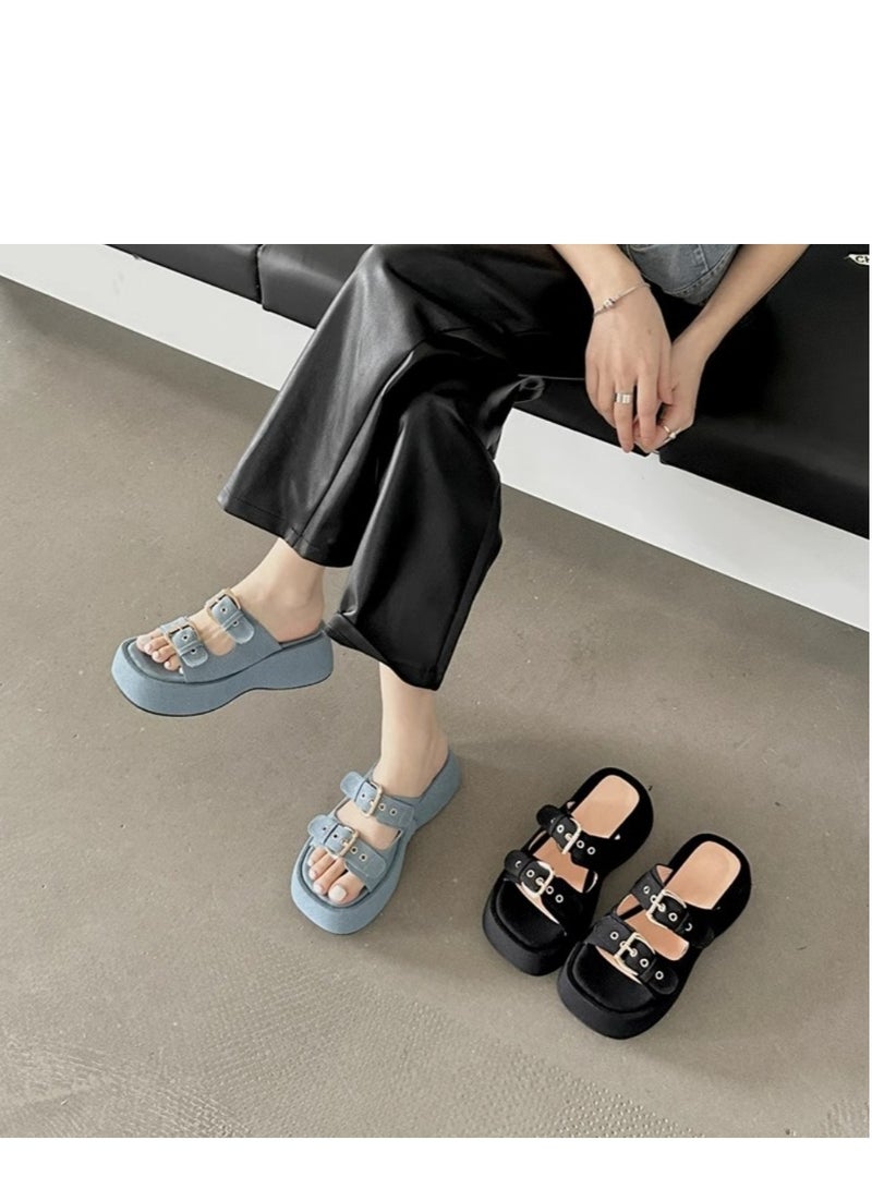 Women's Designer Style Comfortable Thick Soled Sandals