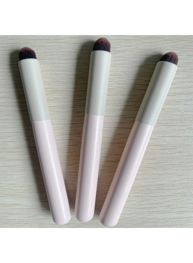 Lip Brush Concealer Brushes3 Pieces Lipstick Eyeshadow Foundation Makeup Brush Tool Applicators Sets For Women Cosmeticspink…