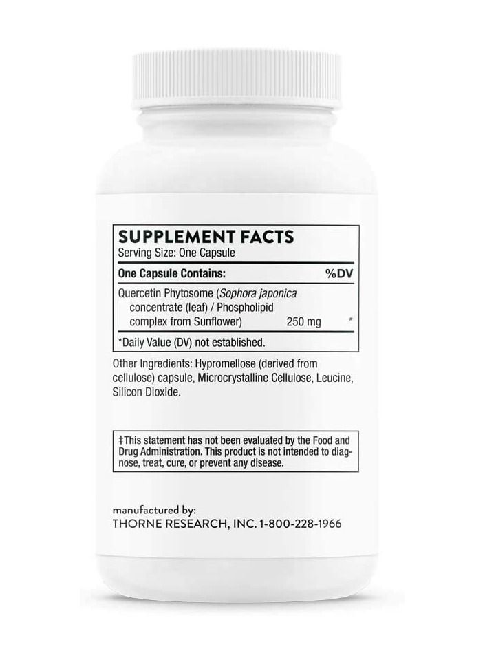 Quercetin Phytosome - 60 Capsules Dietary Supplement