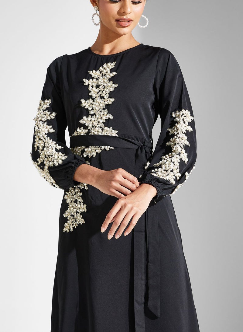 Embroidered Detail Dress