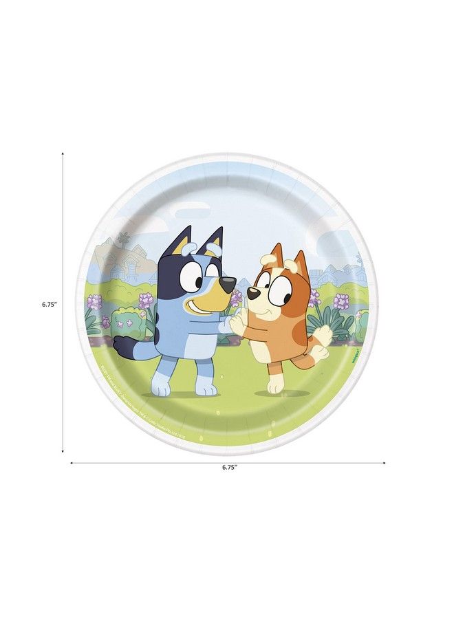 Bluey Birthday Party Supplies ; Bluey Decorations ; Bluey Plates ; Bluey Napkins ; Bluey Tableware Serves 16