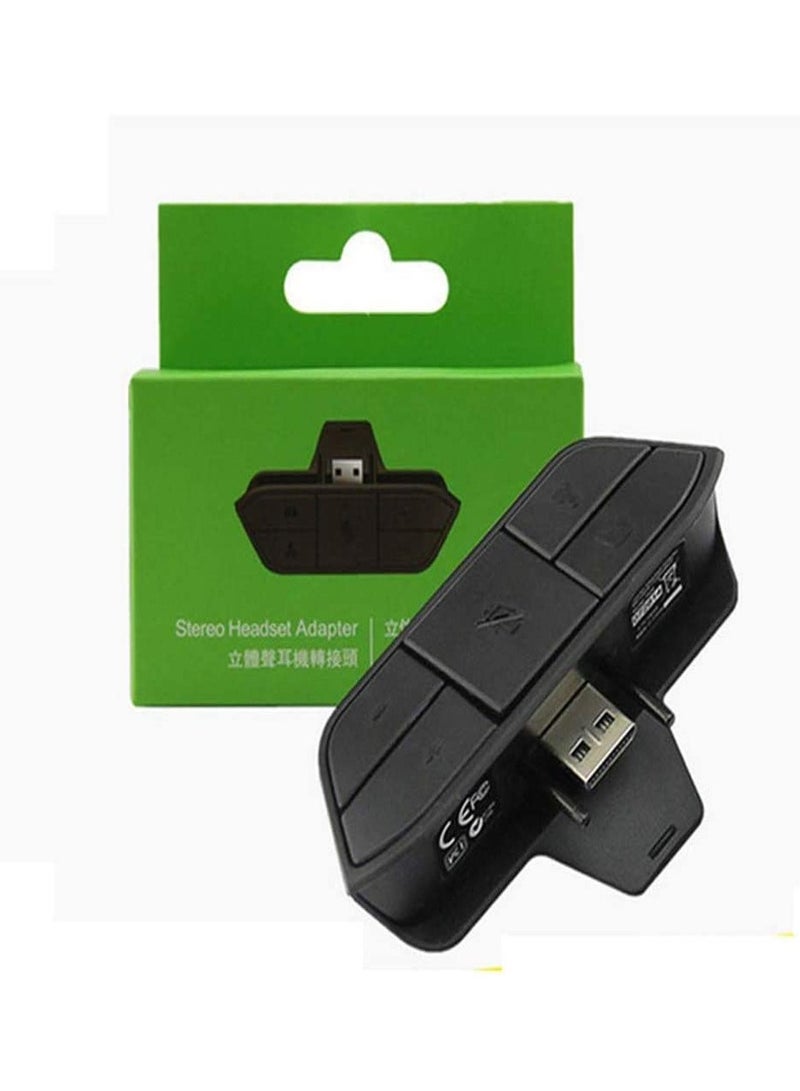 Stereo Headset Adapter for Xbox One Xbox Series X S Controller Adjust Audio Balance
