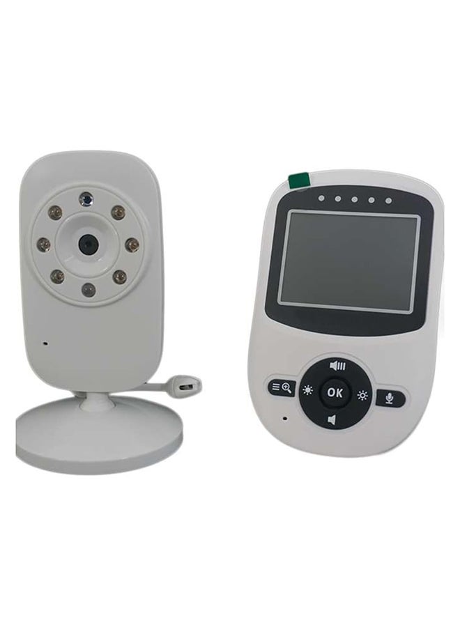 Baby Monitor, 2.4 Inch TFT LCD screen, Night Vision, Temperature Sensor, 2-Way Talk