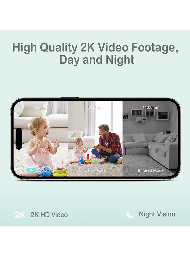 Smart 2K Video Baby Monitor