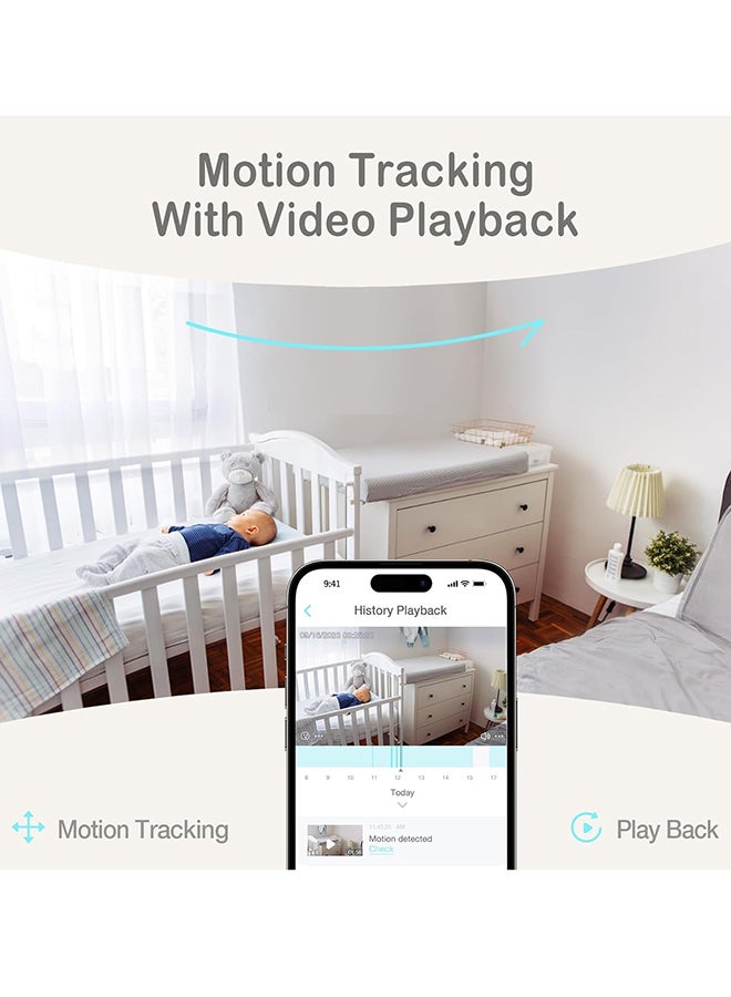 Smart 2K Video Baby Monitor