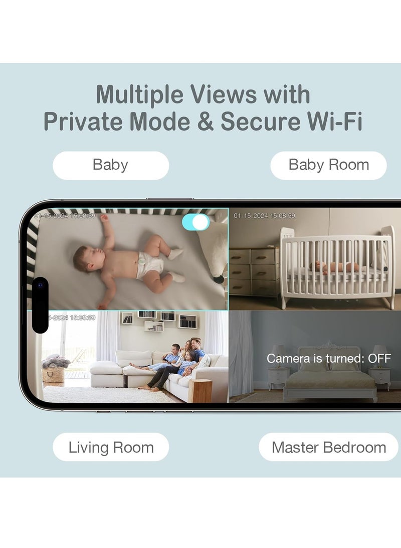 Smart 2K Video Baby Monitor