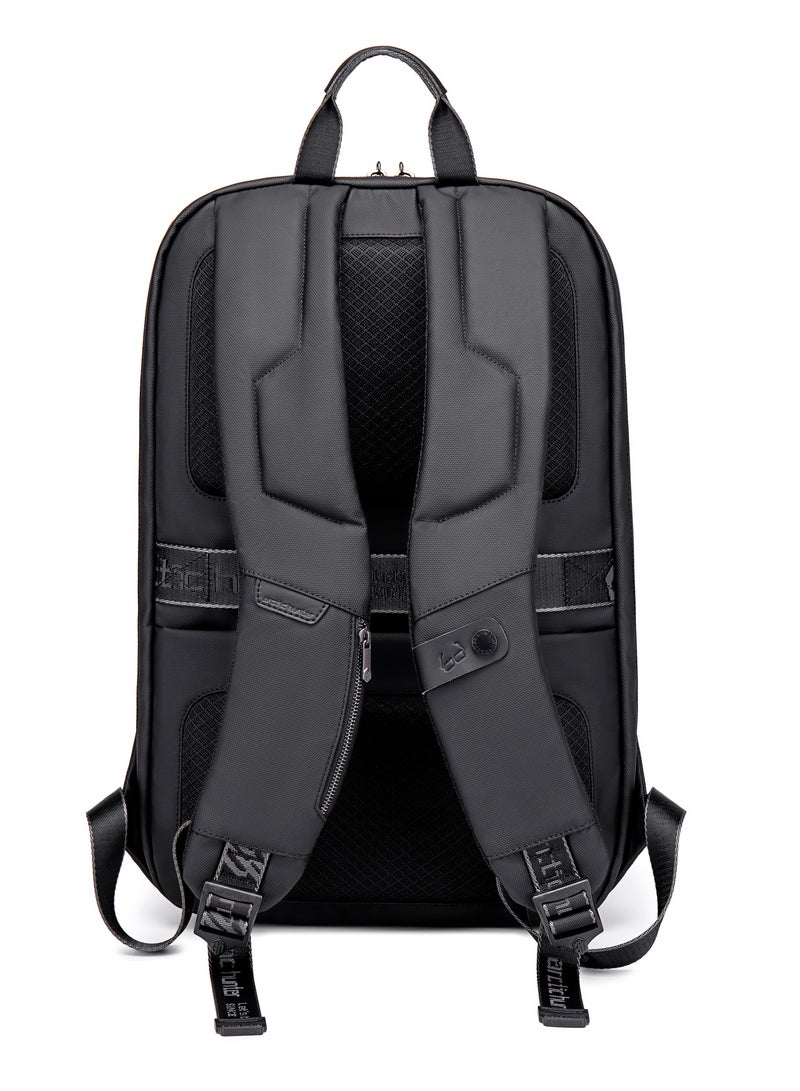 Anti Theft Business Travel Laptop Backpack Waterproof School Bag with TSA Locker B00451 Black