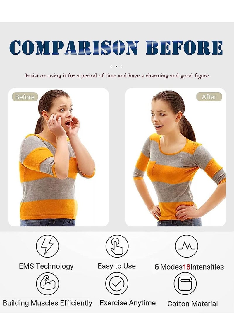 Muscle Stimulator, EMS Abs Trainer, Ab Trainer Belt for Sculpting - Abdominal with Technology | Quick and Effective Abdominals Toning