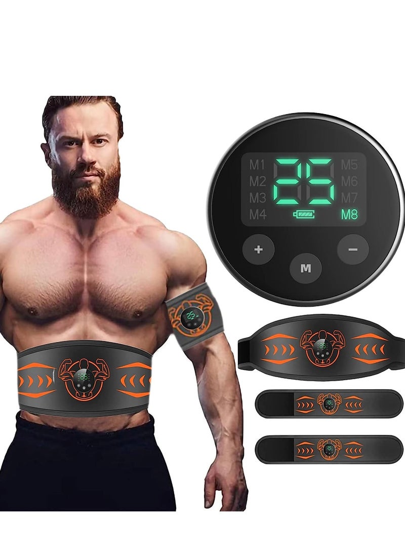 Muscle Stimulator, EMS Abs Trainer, Ab Trainer Belt for Sculpting - Abdominal with Technology | Quick and Effective Abdominals Toning