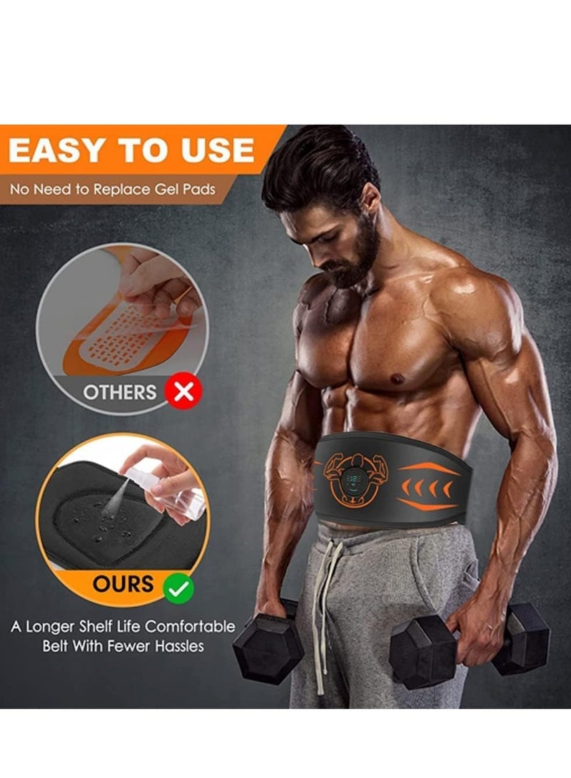 Muscle Stimulator, EMS Abs Trainer, Ab Trainer Belt for Sculpting - Abdominal with Technology | Quick and Effective Abdominals Toning