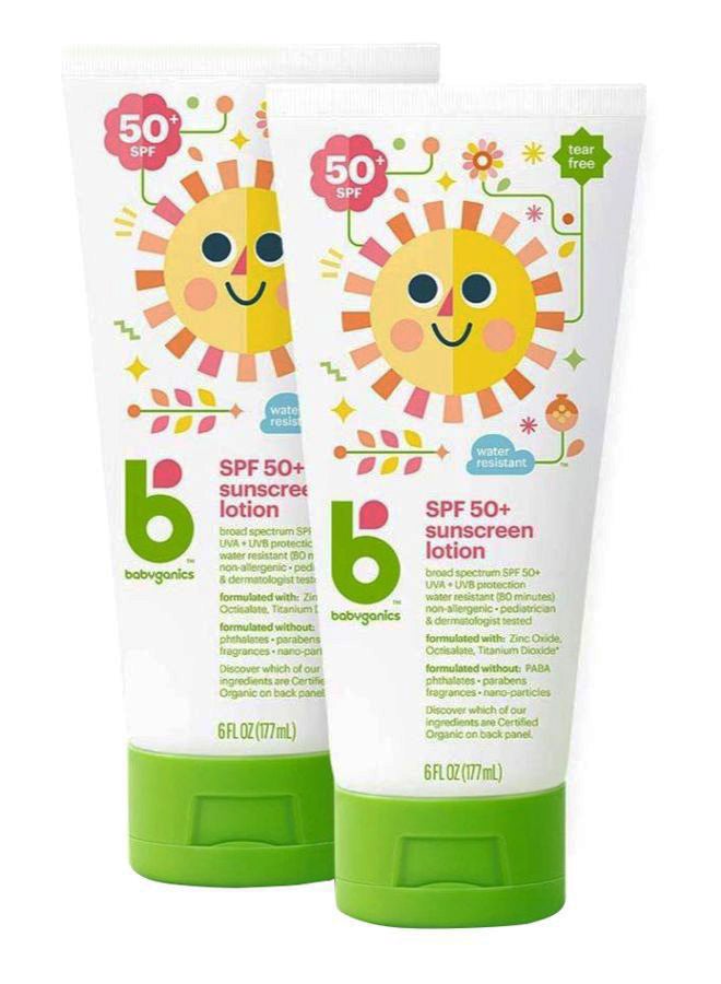 Pack Of 2 SPF 50+ Sunscreen Lotion