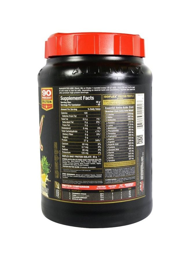 Isoflex Whey Protein Isolate - Pineapple Coconut