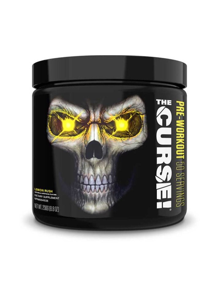 JNX SPORTS THE CURSE! 50 SERVINGS LEMON RUSH