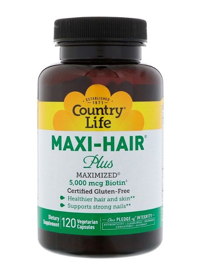 Maxi Hair Plus - 120 Vegetarian Capsules