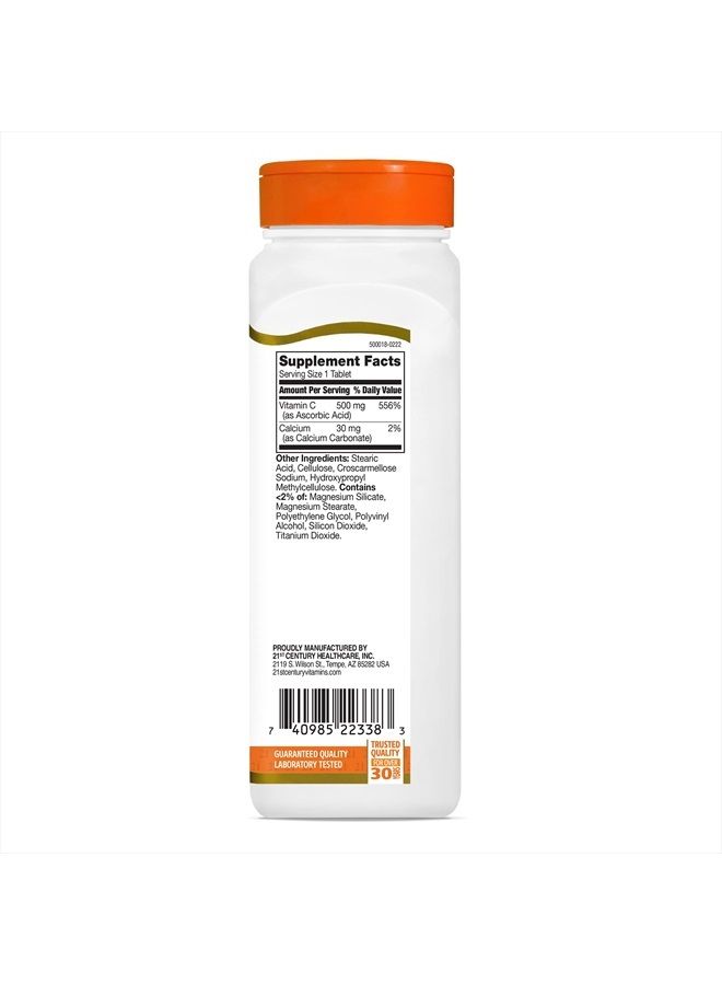 Vitamin C 500 250 Tabs