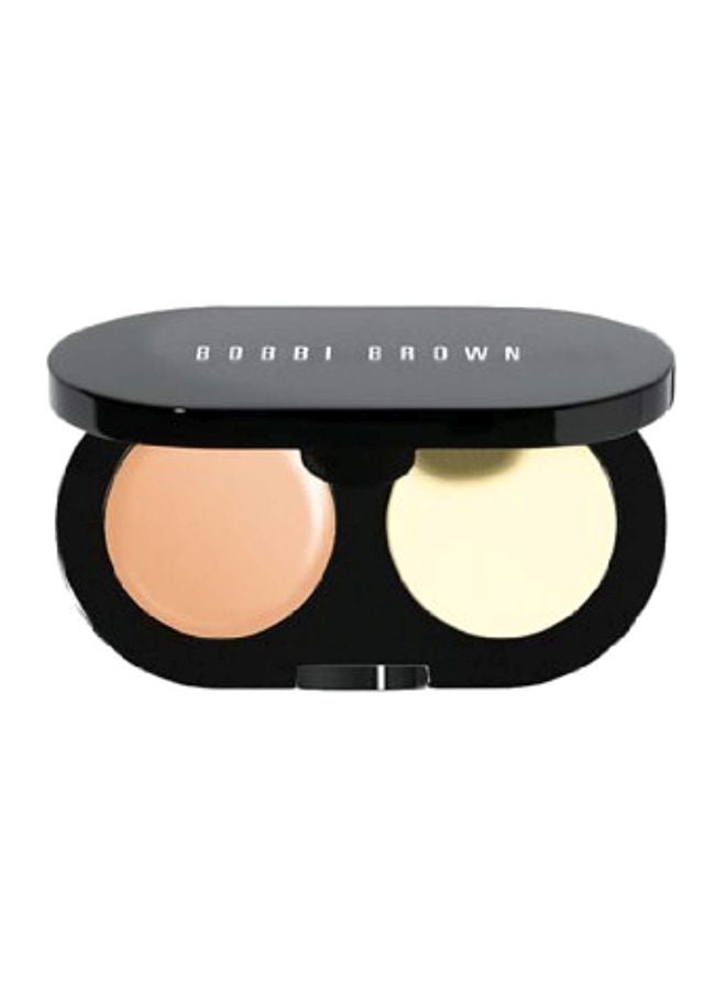Creamy Concealer With Pressed Face Powder Beige/Yellow