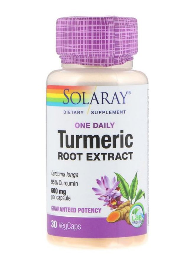 Turmeric Root Extract One Daily - 30 VegCaps