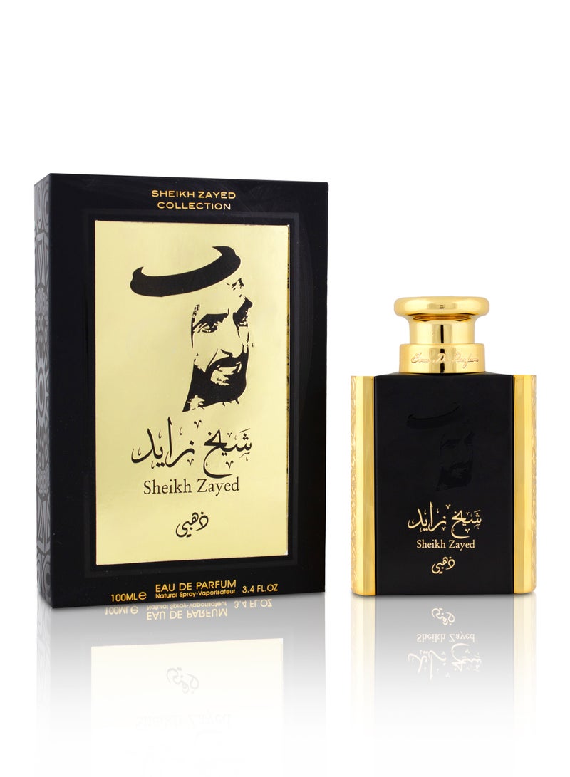 Ard Al Khaleej Sheik Zayid Gold Eau De Parfum 100ml - Ajial Collection | Earthy, Fresh, and Sophisticated Fragrance for Men