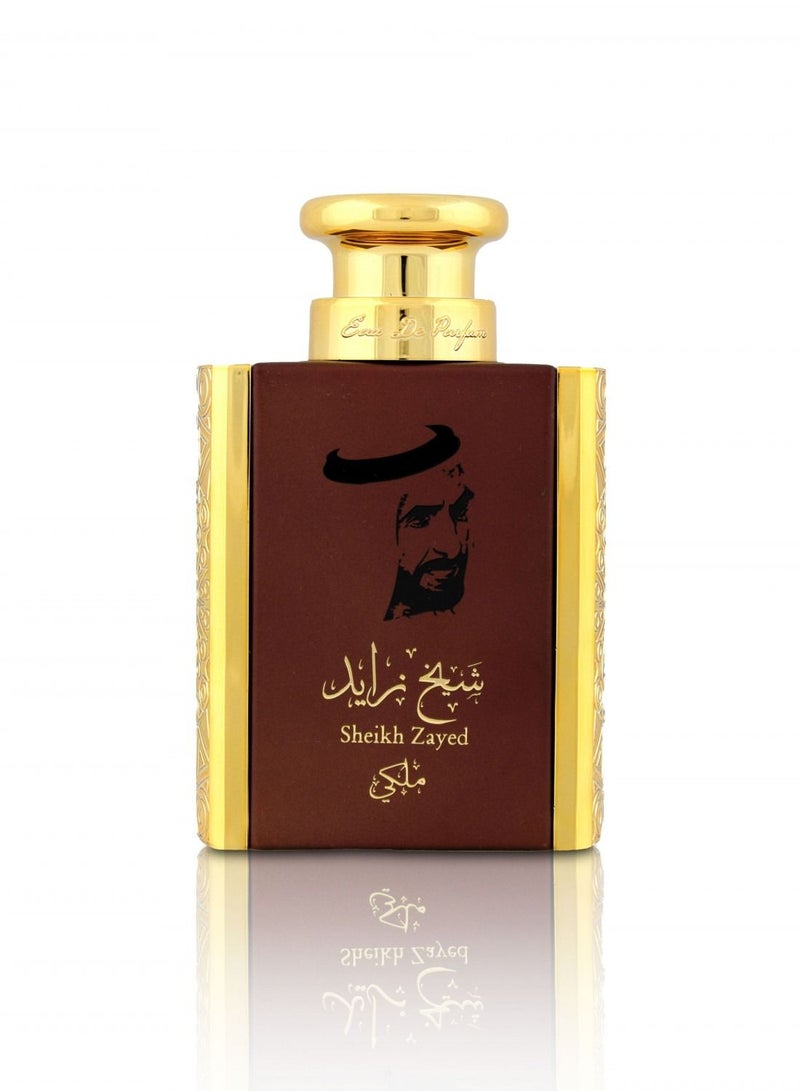 Sheikh Zayed Malaki For Men Eau De Parfum, 100ml by Ard Al Khaleej