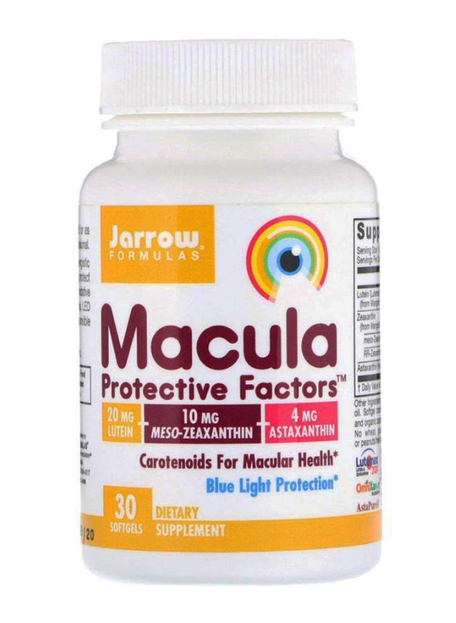 Macula Protective Factors - 30 Softgels