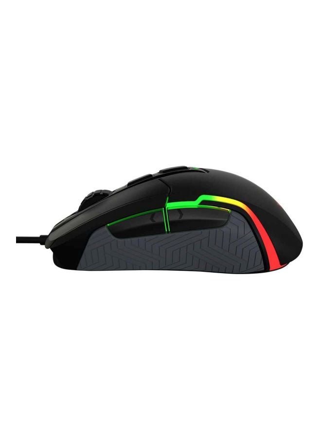 Poseidon Pro Wired Gaming Mouse Black/Red