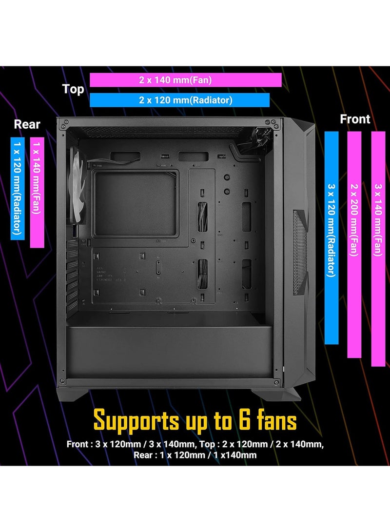 Antec NX Series NX800 Mid Tower E-ATX Gaming Case