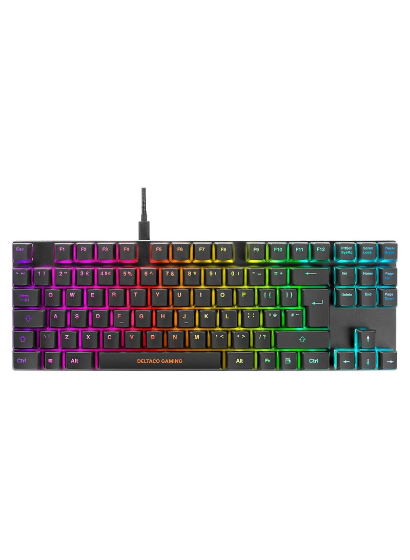 Deltaco DK420 Mechanical RGB Gaming Keyboard