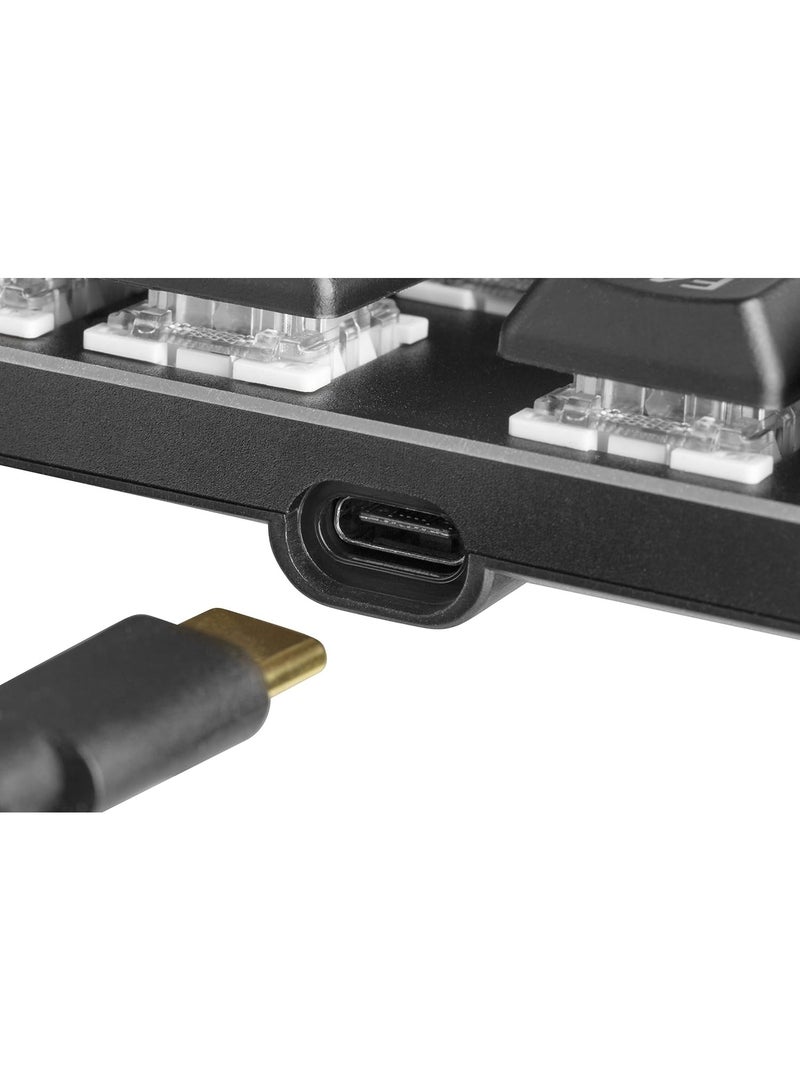 Deltaco DK420 Mechanical RGB Gaming Keyboard