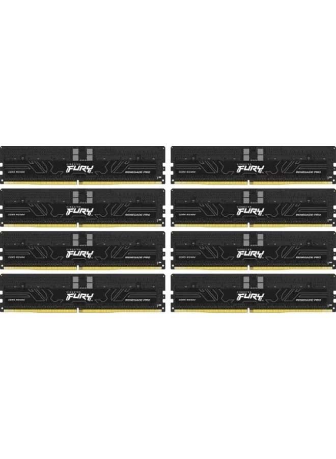 FURY Renegade Pro XMP 256GB 6000MT/s DDR5 ECC Reg CL32 DIMM (Kit of 8) Memory Overclockable ECC registered DIMM- KF560R32RBK8-256 256 GB