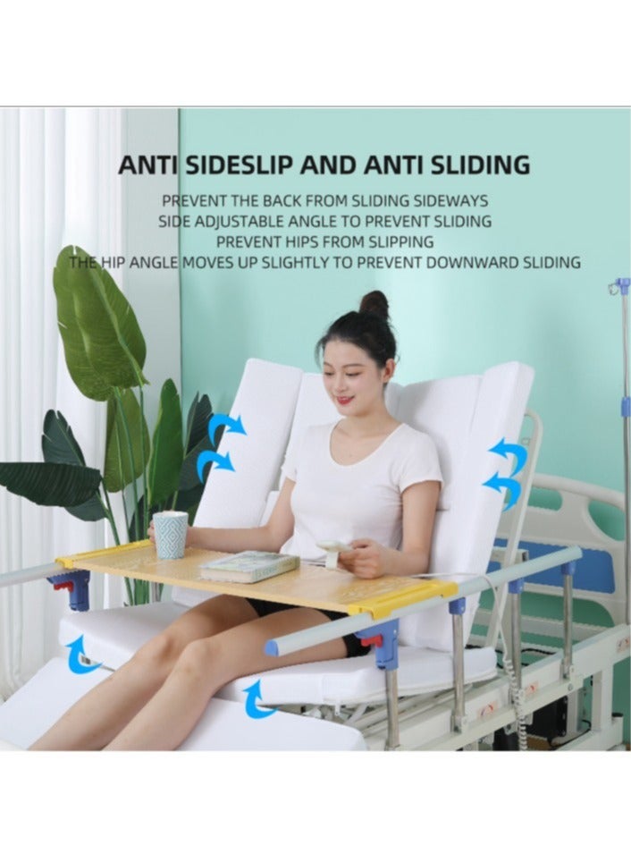 Hospital Bed Profiling Care Bed Patient Bed Care Bed Multifunctional Care Bed Manual Adjustable Medical Patient with Hospital Bed