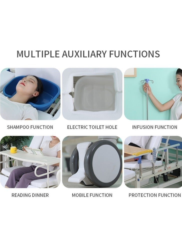 Hospital Bed Profiling Care Bed Patient Bed Care Bed Multifunctional Care Bed Manual Adjustable Medical Patient with Hospital Bed