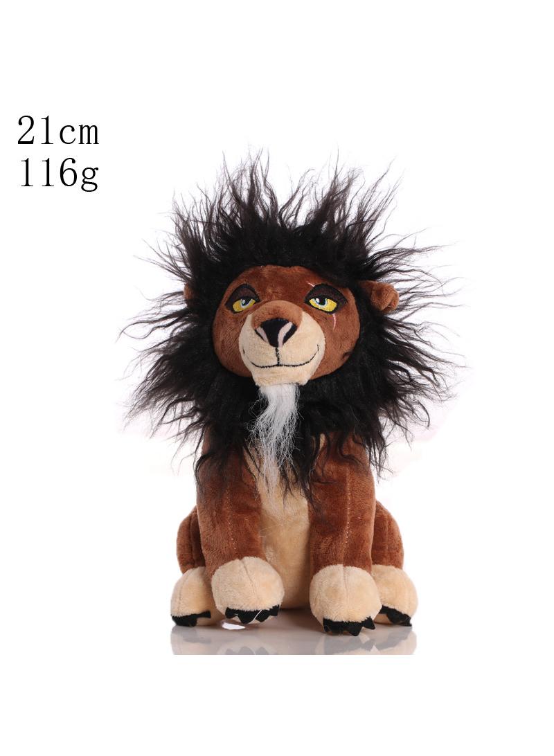 Cartoon Anime Lion King Simba Plush Toy Gift Little Lion Doll Grab Machine Doll 21cm