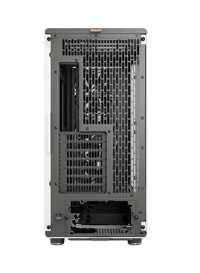 Fractal North XL E-ATX Mid Tower Computer Case, Tempered Glass Side Panel, 3x Aspect 140mm PWM Included, Up to 420mm Radiator 7x Fans Support, Dust Filters, Type-C, 2x USB 3.0, White | FD-C-NOR1X-04