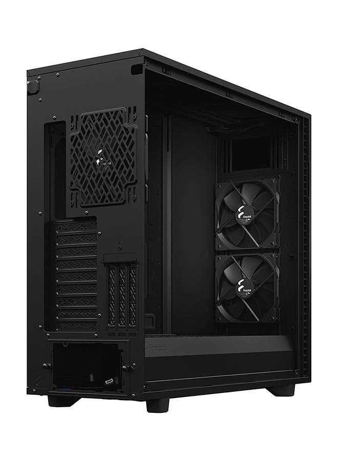 Fractal Design Define 7 XL Black Brushed Aluminum/Steel E-ATX Silent Modular Tempered Glass Window Full Tower Computer Case | FD-C-DEF7X-03